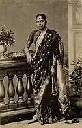 Femme marathi en choli