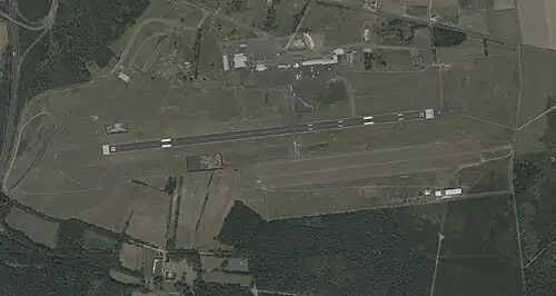 Aéroport d'Angers-Marcé en 2013.