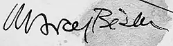 signature de Marcel Béalu
