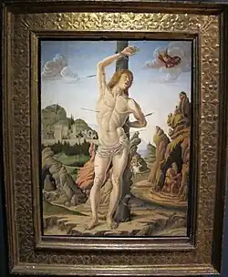 Saint Sébastien, vers 1475