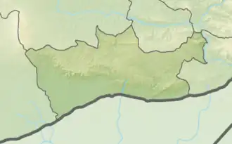 Voir sur la carte topographique de la province de Mardin