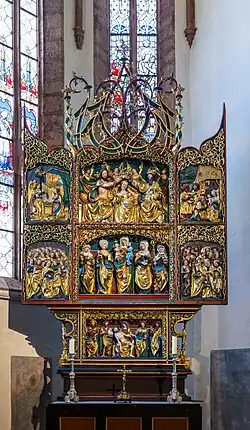 Autel d'Arndorf, école de Villach (de) (v. 1520).