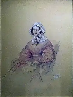 Mme Nicolas Warocqué, née Cécile Desvignes.