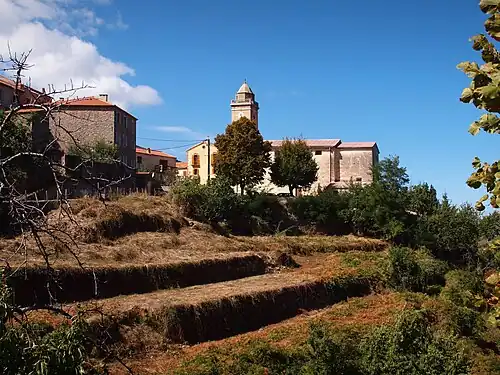 L'église paroissiale de Marignana