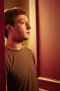Mark Zuckerberg en octobre 2008.
