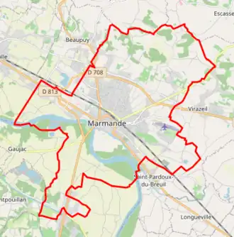 Carte OpenStreetMap.