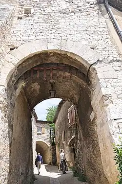 Beffroi, vue intérieure.