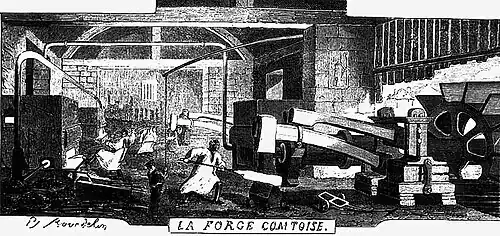Ligne de martinets, 1859.