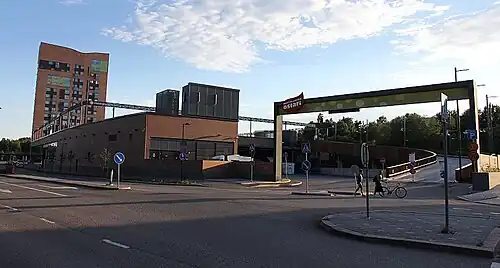 Le centre commercial de Martinlaakso.