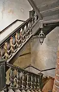 Marvéjol : escalier.