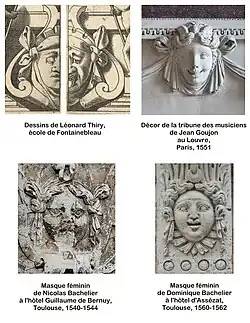 Dominique Bachelier s'inspire de modèles des architectes royaux mais aussi de ceux de son père.