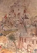 Le massacre des derniers Carmes, Jörg Ratgeb (1480? - †1526), Francfort-sur-le-Main