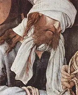 Vue détaillée du Christ.