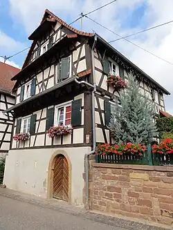 Ancienne ferme (1747),24 rue Principale (Mattstall).