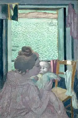 Maternité devant la mer ou Maternité au Pouldu (1899), musée des beaux-arts de Pont-Aven.