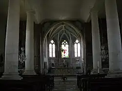 Intérieur de l'église.