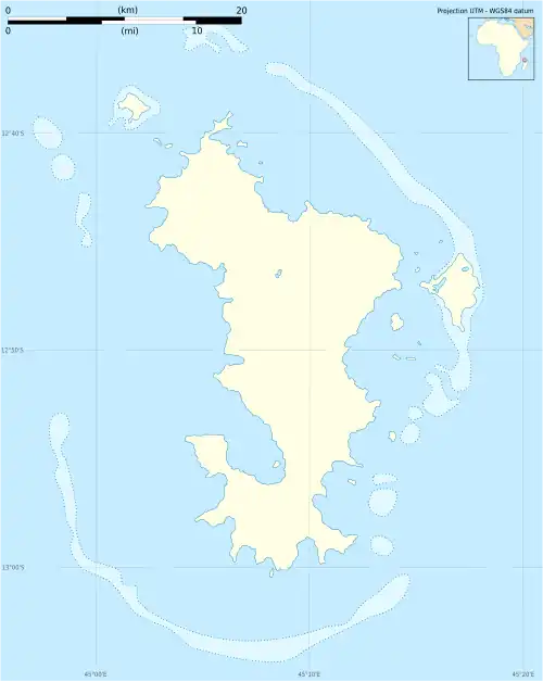Voir sur la carte administrative de Mayotte