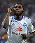 Dieumerci Mbokani, joueur évoluant au club de 2005 à 2006