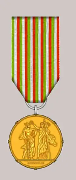 médaille d'or de la ville de Milan