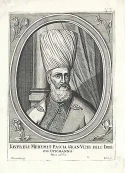 Mehmet Köprülü, Grand vizir de l'Empire ottoman, né dans une famille albanaise chrétienne de Berat.