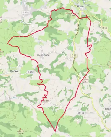 Carte OpenStreetMap.