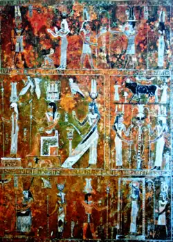 Détail de la mensa isiaca.