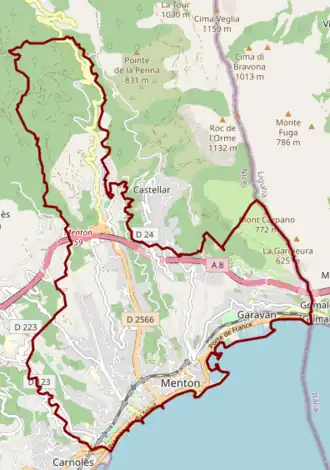 Carte OpenStreetMap.