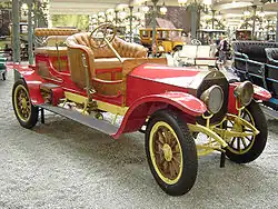 Photo d'un phaeton sur base de Mercedes 35 HP.