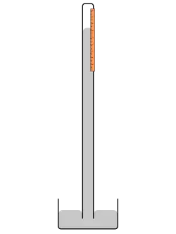 HomogénéitéCette hypothèse est simplificatrice.Dans la colonne d'un baromètre à mercure, la pression est quasi nulle au sommet et égale à la pression atmosphérique au pied.