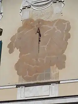 Détail du cadran solaire.