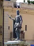 Statue de Don Juan d'Autriche.