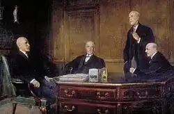 1920, tableau d'Ambrose McEvoy (1877-1927).