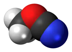 Image illustrative de l’article Cyanate de méthyle