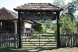 L'entrée du village