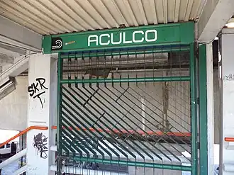 Accès à la station.