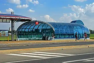 Image illustrative de l’article Letňany (métro de Prague)