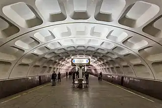 Image illustrative de l’article Krasnogvardeïskaïa (métro de Moscou)