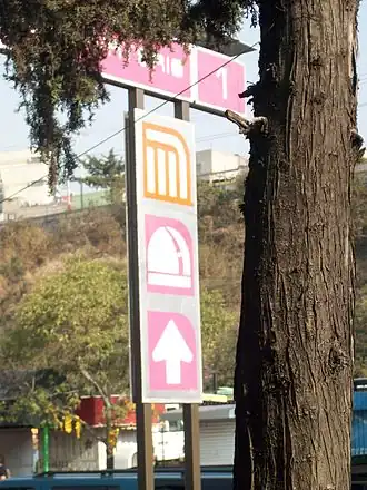 Accès à la station.