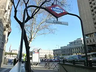 Image illustrative de l’article Colón (métro de Madrid)