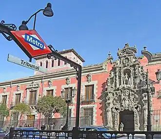 Image illustrative de l’article Tribunal (métro de Madrid)