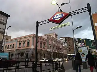 Entrée de la station.