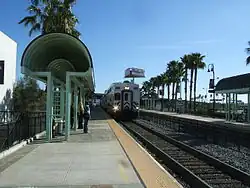 Un quai de la gare en 2007.