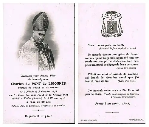 Memento Charles du Pont de Ligonnès