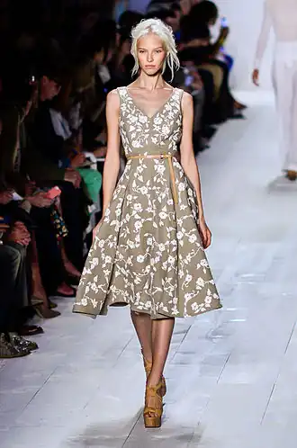 Défilé pour Michael Kors lors de la New York Fashion Week en 2014.