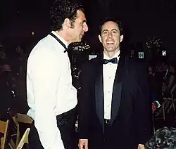 Michael Richards et Jerry Seinfeld au Emmy Awards, 1992