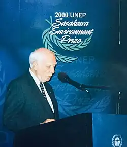 ONU 2000 : remise du Prix Sasakawa