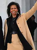 Michelle Obama, première Afro-Américaine première dame (2009-2017).
