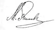 signature de Mikhaïl Akimov