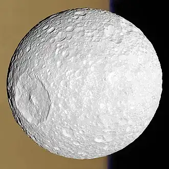 Image illustrative de l’article Mimas (lune)