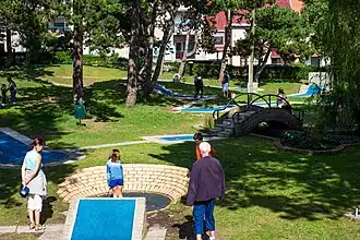 Mini golf de Bray-Dunes.